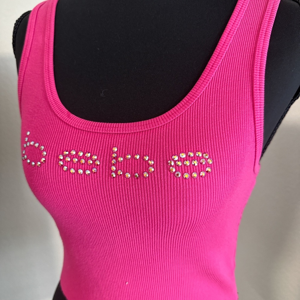 Hot Pink Bebe Top
